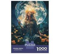 Jigsaw Puzzles for Adults 1000 Piece Fantasy Artwork Goddess of Nature Puzzles for Adults Relaxing Games A Work of Art Fun Activities at Home 70x50cm/1000pcs