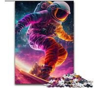 Jigsaw Puzzles for Adults 1000 Piece Fantasy Astronaut Jigsaw Puzzle Made of cardboard,Family Activity Game, Home Decor Wall Art 1000pcs(26x38cm)