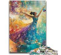 Jigsaw Puzzles for Adults 1000 Piece Fantasy Ballerina Puzzles for Adults,Game Toys Every Piece Is Unique - Challenging Family Fun Game (38x26cm)