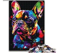 Jigsaw Puzzles for Adults 1000 Piece Fantasy Bulldog 1000 Piece Jigsaw Puzzle for Teenagers Educational Games Gifts (Size 38x26cm)