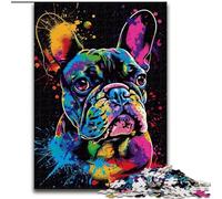 Jigsaw Puzzles for Adults, 1000 Piece Fantasy Bulldog 1000Pc Adults Jigsaw Puzzle Gift DIY Fun Suitable for Home Living Room Office Decoration (Size 38x26cm)