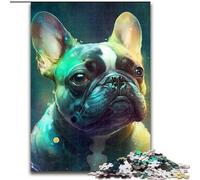 Jigsaw Puzzles for Adults, 1000 Piece Fantasy Bulldog Puzzles for Adults size 50x75cm for Teenager & Families, Perfect DIY Decor & Brain-Teasing Challenge