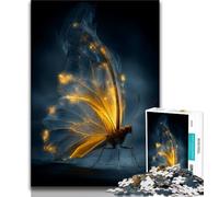 Jigsaw Puzzles for Adults 1000 Piece Fantasy Butterfly,Help The Brain Exercise Addictive Toys to Cultivate Patience Perfect Decoration (75x50cm)