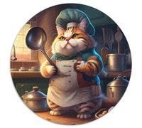 Jigsaw Puzzles for Adults, 1000 Piece Fantasy Cat Jigsaw Puzzles Challenging Brain Teaser for Teenagers, Family Game Night Fun 67.5x67.5cm