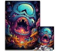 Jigsaw Puzzles for Adults 1000 Piece Fantasy Colorful Skull Puzzles for Adults for Home Decor Ideal Christmas & New Year Gift for Teenagers 1000 PCS(75x50cm)