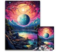 Jigsaw Puzzles for Adults 1000 Piece Fantasy Cosmic Planet Puzzles for Adults for Home Decor Ideal Christmas & New Year Gift for Teenagers 1000 PCS(38x26cm)