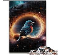 Jigsaw Puzzles for Adults, 1000 Piece Fantasy Crow Puzzle Brain Teaser Game for Teenagers, for Family Game Night (size : 50x75cm)