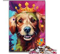 Jigsaw Puzzles for Adults, 1000 Piece Fantasy Dog 1000Pc Adults Jigsaw Puzzle Gift DIY Fun Suitable for Home Living Room Office Decoration (Size 26x38cm)