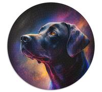Jigsaw Puzzles for Adults 1000 Piece Fantasy Dog Round Puzzles for 1000 Piece Birthday Gift Idea, Challenging Brain Teaser Game 67.5x67.5cm