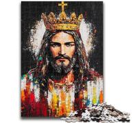 Jigsaw Puzzles for Adults 1000 Piece Fantasy Jesus Adult Jigsaw,Game Toys Every Piece Is Unique - Challenging Family Fun Game (50x75cm)