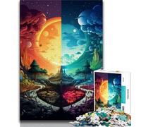 Jigsaw Puzzles for Adults 1000 Piece Fantasy Landscape Adult Jigsaw,Decompressing Intellectual Educational Toy Birthday Gift (size 75x50cm)