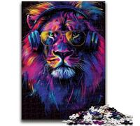 Jigsaw Puzzles for Adults 1000 Piece Fantasy Lion Teenager Jigsaw,Relax Games Is Ideal As A Gift for The Whole Family (38x26cm)