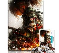 Jigsaw Puzzles for Adults 1000 Piece Fantasy Ninja Warrior,Learning Educational Toys Family Games Educational Game for Birthday,Chrismas (75x50cm)