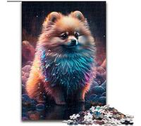Jigsaw Puzzles for Adults 1000 Piece Fantasy Pomeranian Jigsaws 1000 Pieces for Adults Family Activity Game for Teenagers, Challenging Brain Teaser (Size 26x38cm)