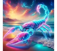 Jigsaw Puzzles for Adults 1000 piece Fantasy Scorpion, 1000 Piece Difficult jigsaw puzzles for adults, Challenging Jigsaws 1000 pieces, Puzzle Game for The Whole for Women, Gifts for Men 65x65cm