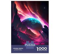 Jigsaw Puzzles for Adults 1000 Piece Fantasy Skyline Cosmos Puzzles for Adults Relax Games Pattern Assembly Christmas Birthday Gifts 70x50cm/1000pcs