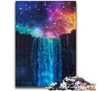 Jigsaw Puzzles for Adults 1000 Piece Fantasy Waterfall Landscape Puzzles for Teenagers,Challenging Game Gifts for Is Ideal As A Gift for The Whole Family (50x75cm)