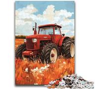 Jigsaw Puzzles for Adults 1000 Piece Farm Implement Tractor Brain Teaser Game Educational Game for Birthday, Chrismas for for Age 14 26x38cm