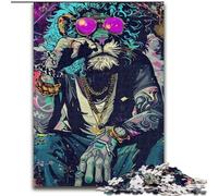 Jigsaw Puzzles for Adults 1000 Piece Fashion Lions Puzzles 1000 Pieces for Adults Engaging Family Game Night Activity (Size 26x38cm)