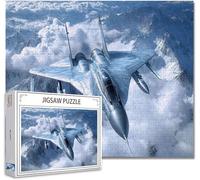 Jigsaw Puzzles for Adults 1000 Piece fighter Difficult Impossible Puzzle Educational Games Improve Memory Stress Reliever with Poster Included Compact Box the any Occasion or Holiday U-8