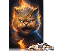Jigsaw Puzzles For Adults 1000 Piece Fire Animal Garfield Puzzle Jigsaw For Adults Challenging Game 1000pcs (75x50cm)
