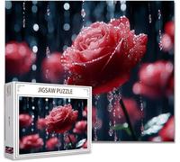 Jigsaw Puzzles for Adults 1000 Piece flower Difficult Impossible Puzzle Educational Games Improve Memory Stress Reliever with Poster Included Compact Box the any Occasion or Holiday B-7