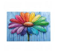 Jigsaw Puzzles for Adults 1000 Piece Flower Large Puzzle Color, Difficult Challenging Family Games for The Whole for Women, Wooden Jigsaws with Gift Box Packaging, Home Room Decor 75x50cm D-440