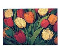 Jigsaw Puzzles for Adults 1000 Piece, Flower Puzzles for Adults, Impossible Puzzle 1000 Pieces, Family Educational Wooden Puzzle, Challenging Jigsaws, Gift Box Packaging, Gifts for Women, Men, W-1