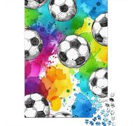 Jigsaw Puzzles for Adults 1000 Piece Football Puzzles for Adults Paper Board Puzzles Funny 1000pcs (38x26cm)