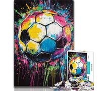 Jigsaw Puzzles for Adults 1000 Piece Football Sports Adult Puzzles,Toys Educational Games Stress Relieving Unique Birthday And Gifts 38x26cm