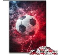 Jigsaw Puzzles for Adults 1000 Piece Football Sports, Help The Brain Exercise Addictive Toys to Cultivate Patience Perfect Decoration (Size50x75cm)