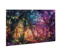 Jigsaw Puzzles for Adults 1000 Piece Forest Jigsaw Puzzle - Colourful, Challenging Game & Brainteasing Adult Jigsaws, The Whole 3D Jigsaw Gifts for Women, Men Beautiful Decoration Plant K0F-848