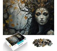 Jigsaw Puzzles for Adults 1000 Piece Forest Spirit Help the brain exercise addictive toys to cultivate patience 26x38cm Gifts Ideas for Age 14