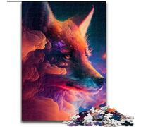 Jigsaw Puzzles for Adults 1000 Piece Fox Nebula Puzzles for Adults Family Interactive Game, Ideal for Teenagers, Brain Teaser Gift (Szie 26x38 cm)