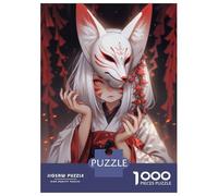 Jigsaw Puzzles for Adults 1000 Piece Fox Spirit Puzzles for Adults Relaxing Games A Work of Art Fun Activities at Home 52x38cm/1000pcs