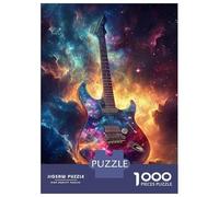 Jigsaw Puzzles for Adults 1000 Piece Galactic Guitar Symphony-1 Puzzle for Adults Relaxing Games Hand Speed Race Fun Activities at Home 52x38cm/1000pcs
