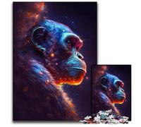 Jigsaw Puzzles for Adults 1000 Piece Galaxy Art Monkey Jigsaw Puzzles for Adults Brain Challenge, for Teenagers & Home Decor 50x75CM/19.68x29.52inch