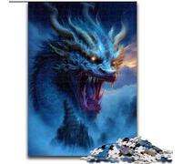 Jigsaw Puzzles for Adults 1000 Piece Galaxy Art Wolf Jigsaw Family Interactive Game, DIY Home Decor Brain Challenge Gift (size : 26x38cm)
