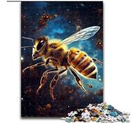 Jigsaw Puzzles for Adults 1000 Piece Galaxy Bees cardboard Jigsaw Puzzles for Adults Perfect for Teenager & Families, Ideal size : 38x26cm