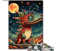 Jigsaw Puzzles for Adults 1000 Piece Galaxy Dinosaurs cardboard Jigsaw Challenging Brain Teaser for Teenagers, Family Fun, DIY Home Decor Gift (Szie 26x38cm)