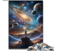 Jigsaw Puzzles for Adults 1000 Piece Galaxy Fantasy Planet Jigsaw Puzzles Made of Wood, for Home Decor & Holiday Fun 1000pcs(50x75cm)