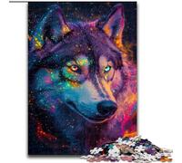Jigsaw Puzzles for Adults 1000 Piece Galaxy Labrador Jigsaw Made of Wood, for Birthdays, Christmas, Halloween, Thanksgiving, Easter 1000pcs(50x75cm)