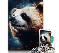 Jigsaw Puzzles for Adults 1000 Piece Galaxy Panda,learning Educational Toys Fun at Home Activities,Birthday Present,Travel Gifts (38x26cm)