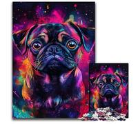 Jigsaw Puzzles for Adults, 1000 Piece Galaxy Raccoon cardboard Jigsaw Puzzles Ideal for Lover, Perfect Christmas, New Year, Valentine's Gift 26X38CM/10.23x14.96inch
