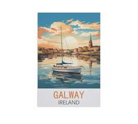 Jigsaw Puzzles for Adults 1000 Piece，Galway Ireland，Classic Puzzle Teens Boys Girls Puzzles for DIY Intellective Educational Game, Gift Home Decor（50x70cm）-FO11