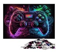 Jigsaw Puzzles for Adults 1000 Piece Game Neon Impossible Jigsaw Puzzles for Adults Ideal for Family Fun, Relaxation 26X38CM/10.23x14.96inch