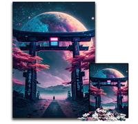 Jigsaw Puzzles for Adults, 1000 Piece Gate to The Beyond cardboard Puzzles Relaxing Entertainment, Home Decor 26X38CM/10.23x14.96inch