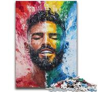 Jigsaw Puzzles for Adults 1000 Piece Gay Oil Painting Puzzles for Teenagers,Educational Toy Funny Family Games Unique Home Decor (75x50cm)
