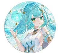 Jigsaw Puzzles for Adults 1000 Piece Genshin Impact Faruzan Round Puzzles for 1000 Piece Birthday Gift Idea, Challenging Brain Teaser Game 67.5x67.5cm