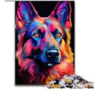 Jigsaw Puzzles for Adults 1000 Piece German Shepherd Puzzle Perfect for Teenagers & Family Fun, for Birthdays (size : 26x38cm)